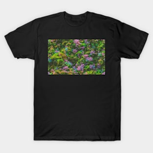 Seamless Jungle Plants Texture Patterns IV T-Shirt